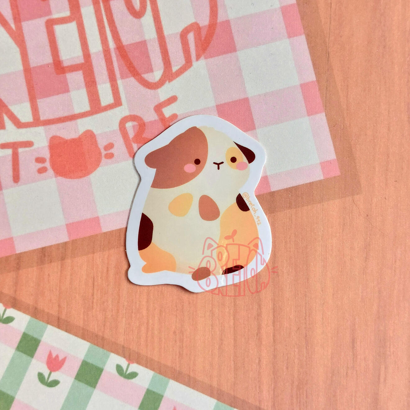 Juaquín la cobaya - Pegatina 5cm - 1€