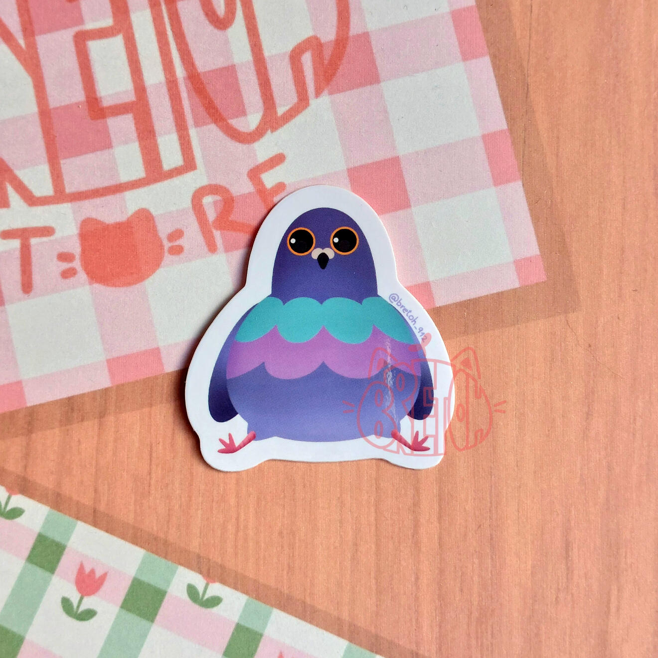 Paloma la paloma - Pegatina 5cm - 1€