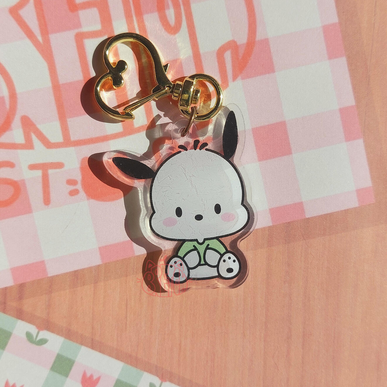 Pochacco - Llavero - Mismo diseño en ambas caras - 6€