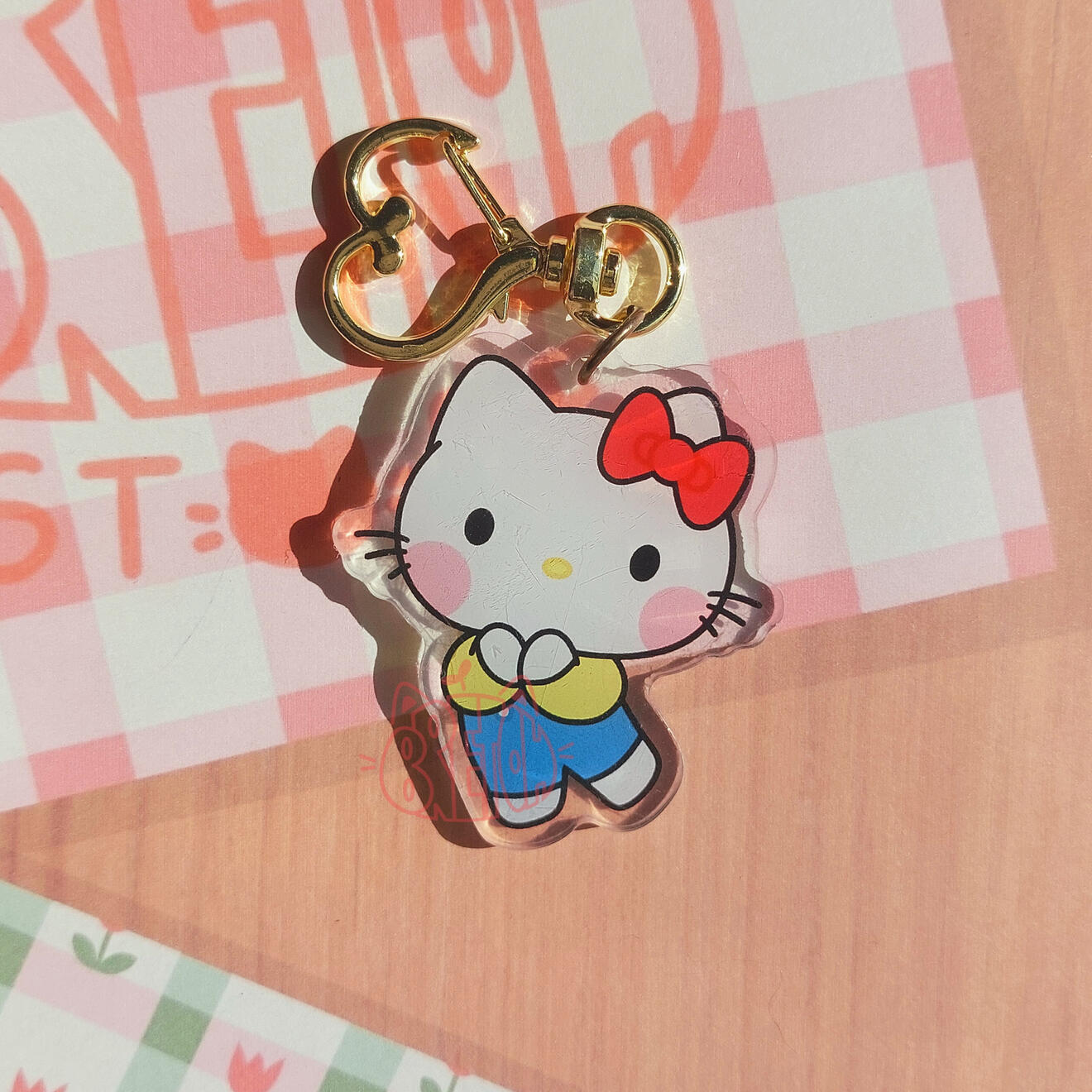Hello Kitty - Llavero - Mismo diseño en ambas caras - 6€