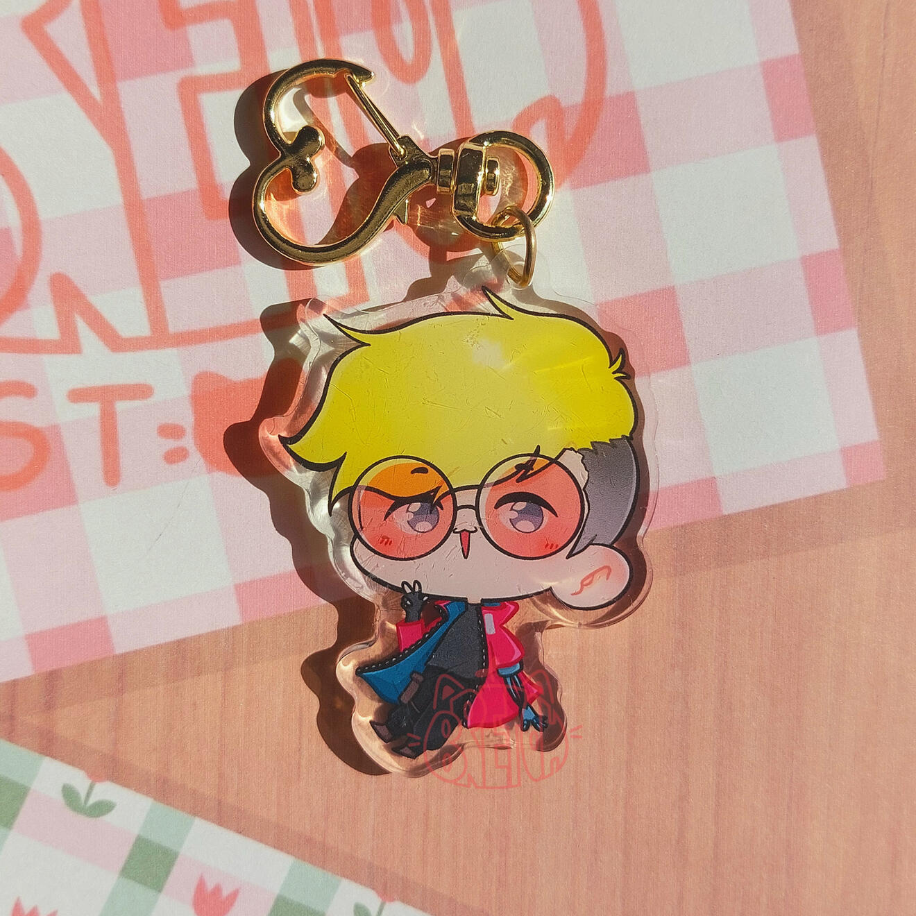 Vash (Grande) - Llavero - Mismo diseño en ambas caras - 6€
