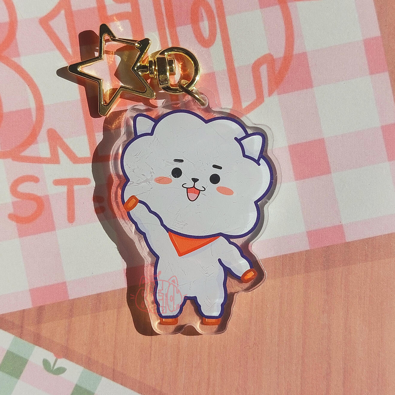 RJ - Llavero - Mismo diseño en ambas caras - 6€