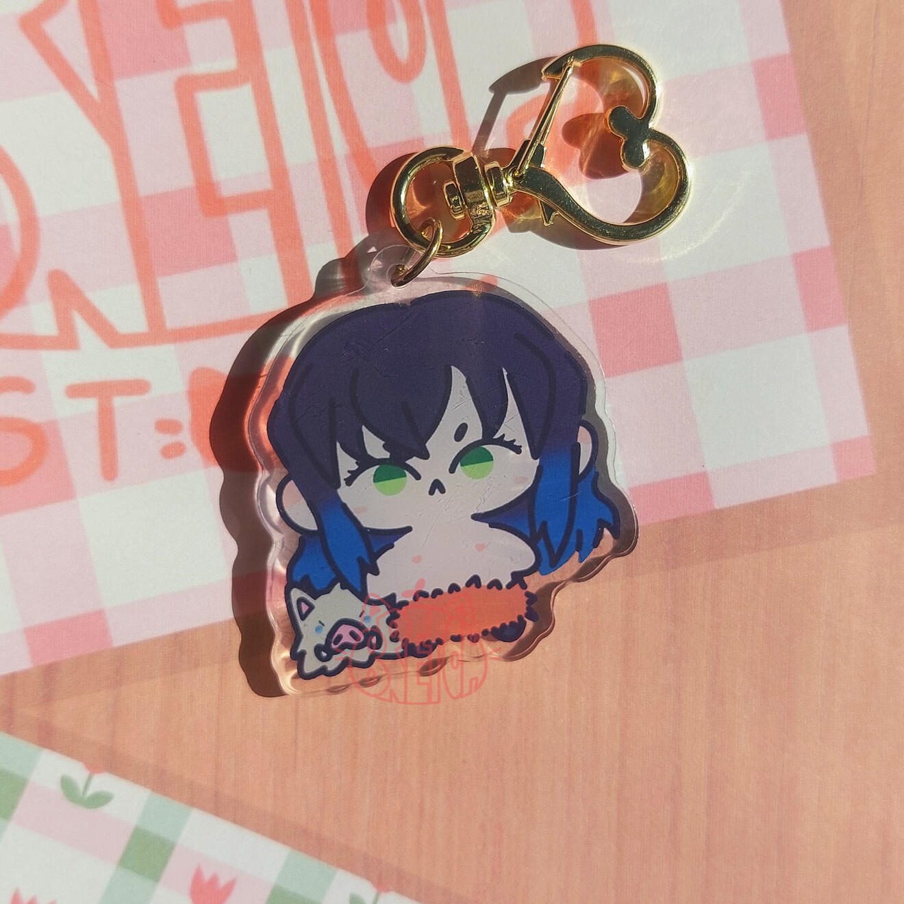 Inosuke - Llavero - Mismo diseño en ambas caras - 6€