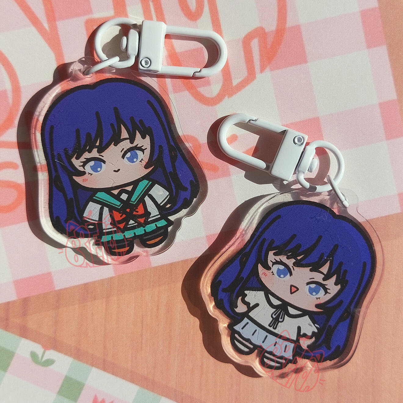 Kokomi Teruhashi - Llavero - Distinto diseño en cada cara - 6€