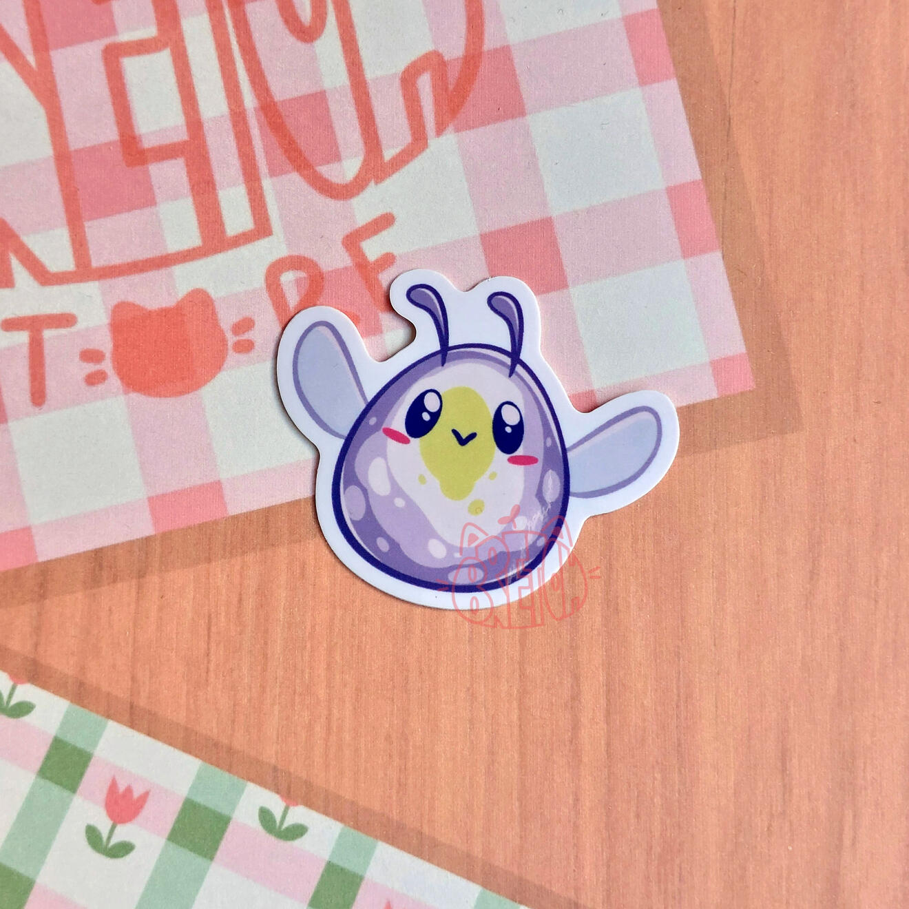 Slime Fósforo - Pegatina 5cm - 1€