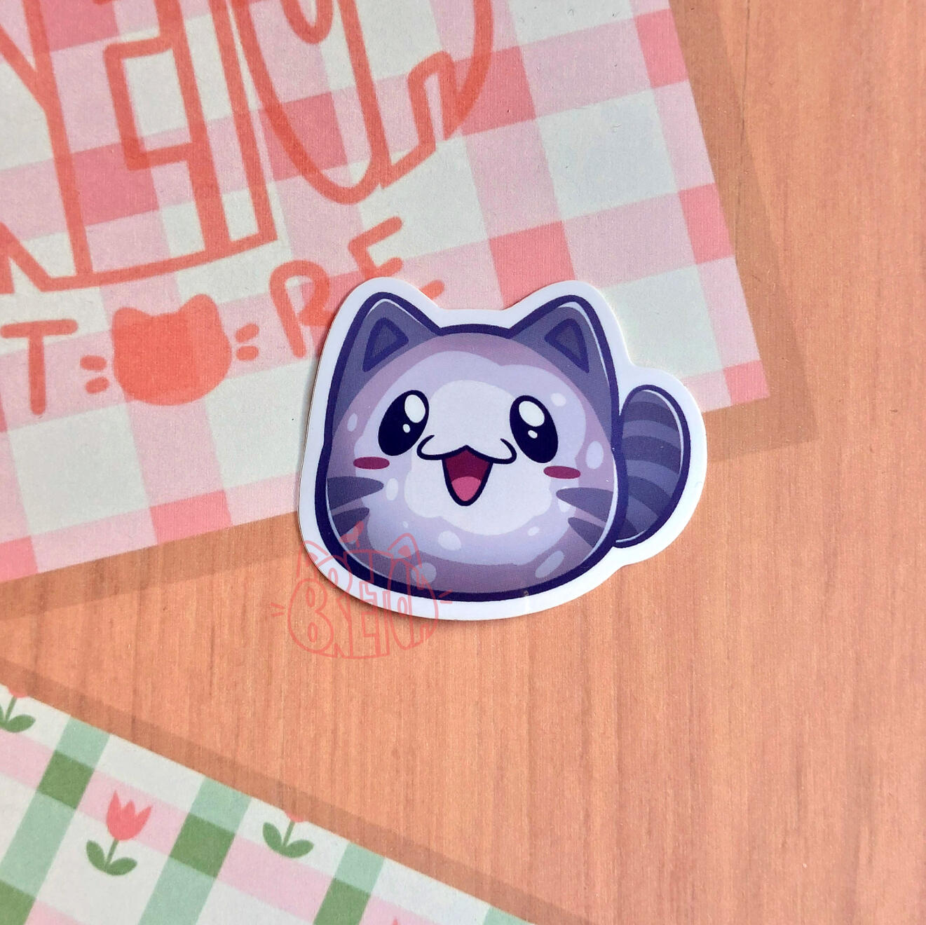 Slime Tabby - Pegatina 5cm - 1€