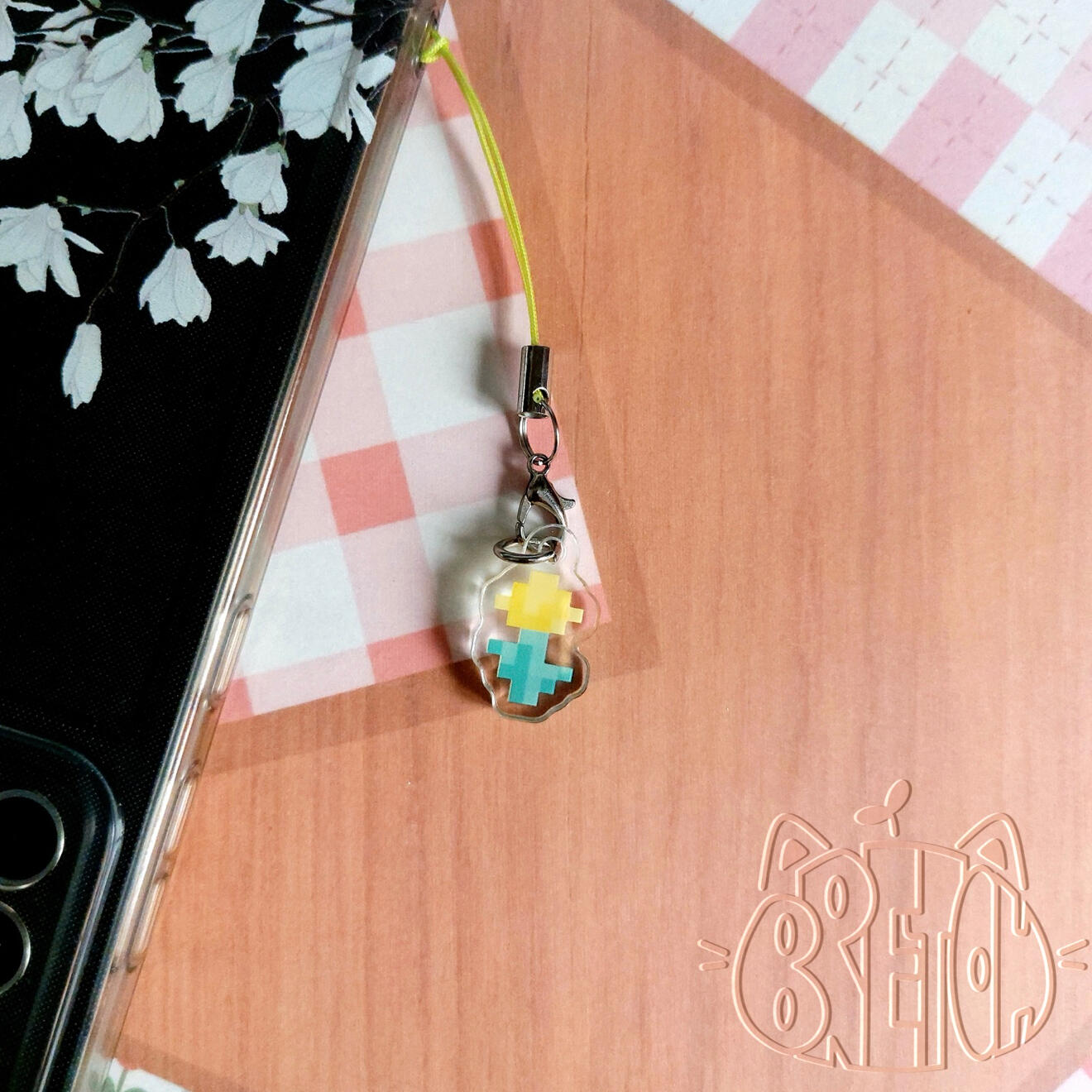 Phone Charm - Diente de León de Minecraft - Phone Charm - 3€