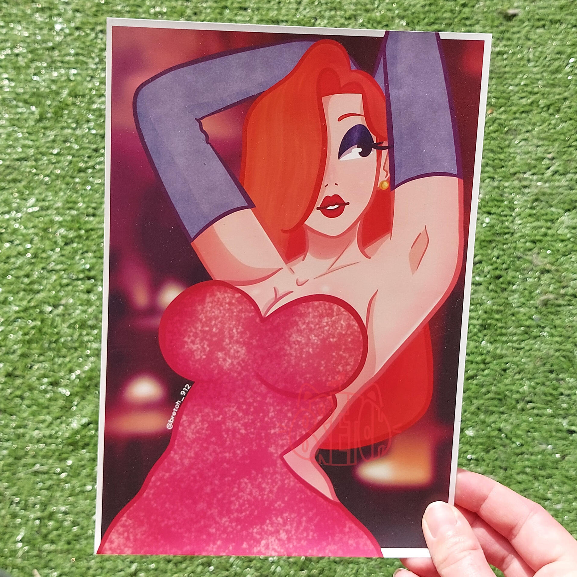 Jessica Rabbit - Print A5 (14,8 x 21cm) - 5€