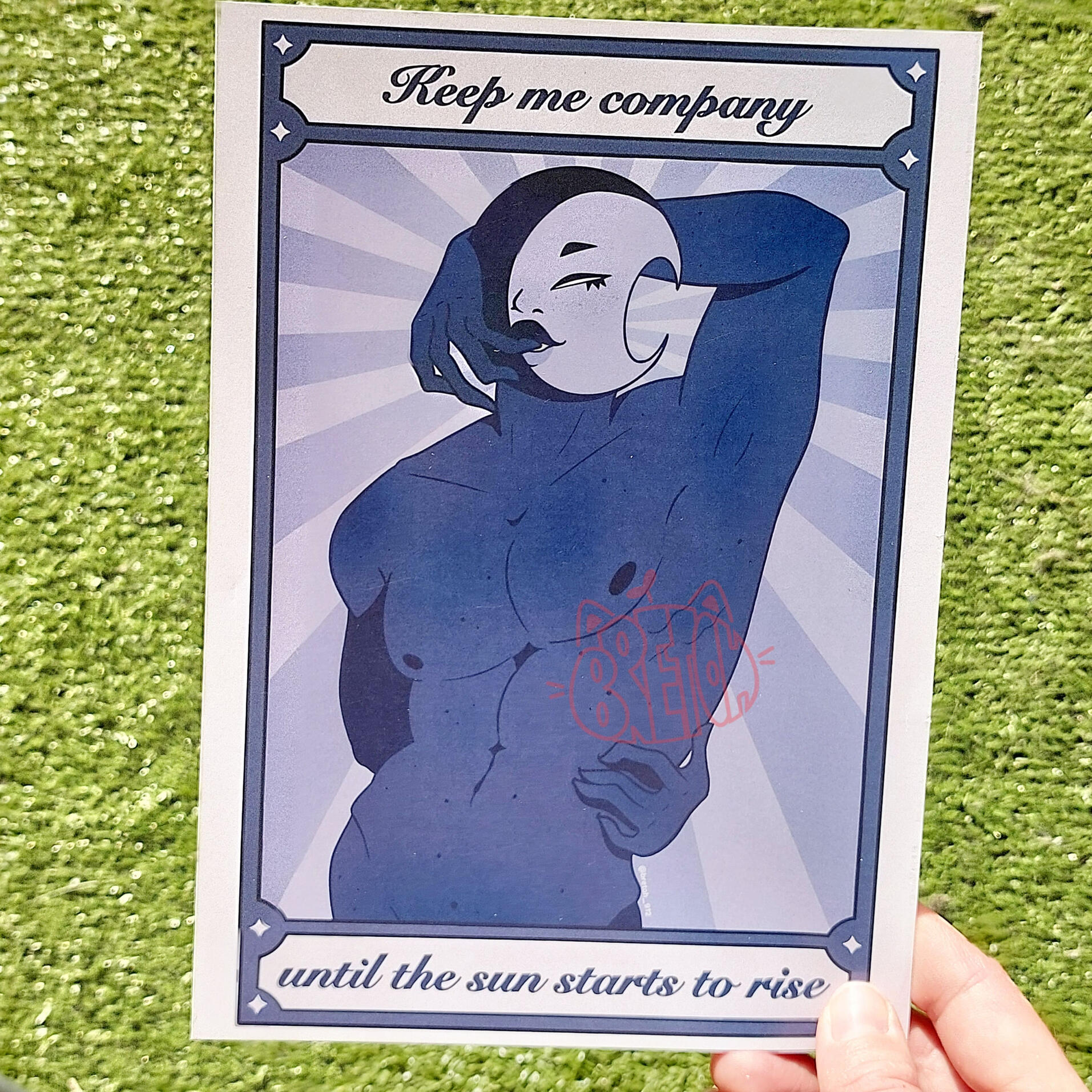 Luna - Print A5 (14,8 x 21cm) - 5€