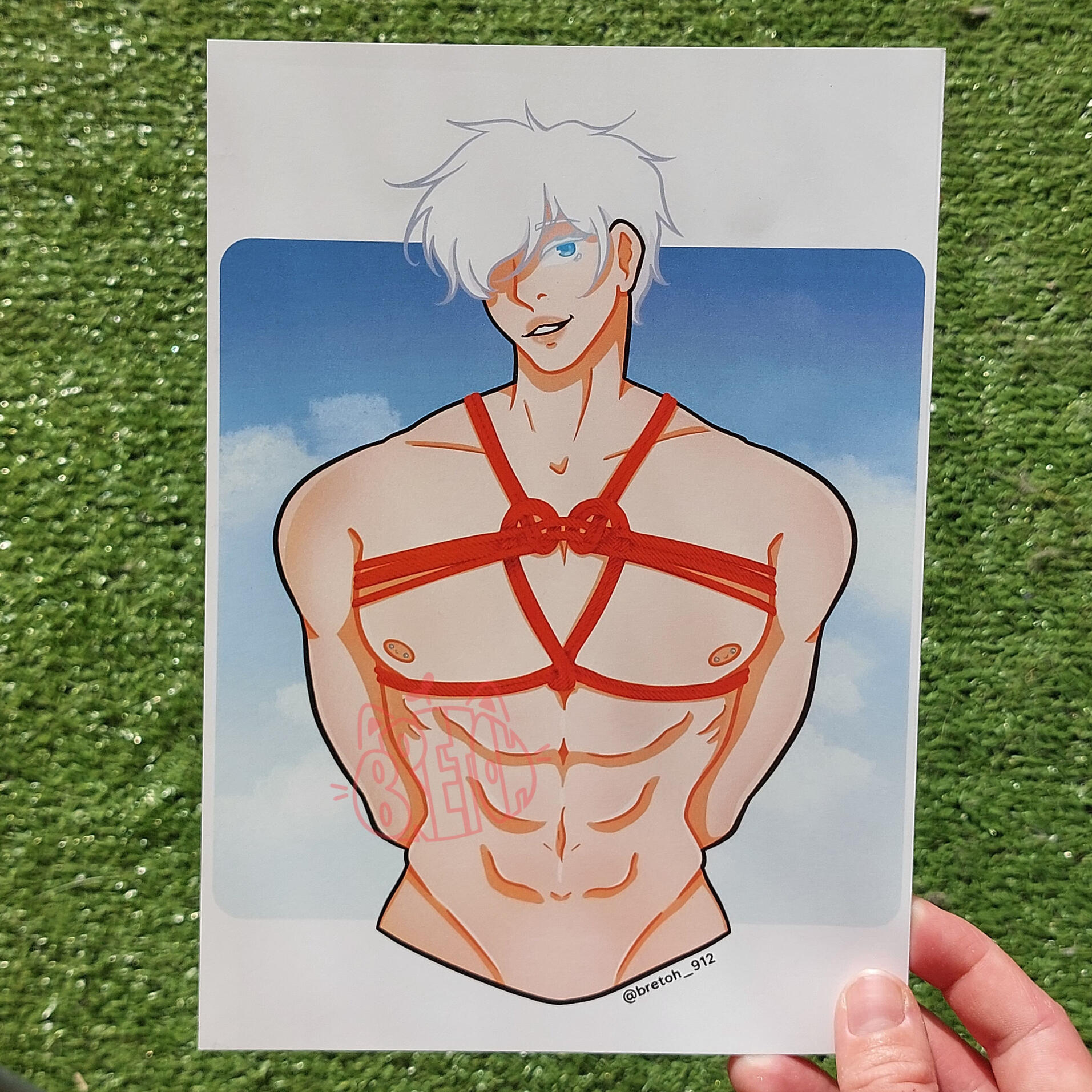 Gojo Shibari - Print A5 (14,8 x 21cm) - 5€