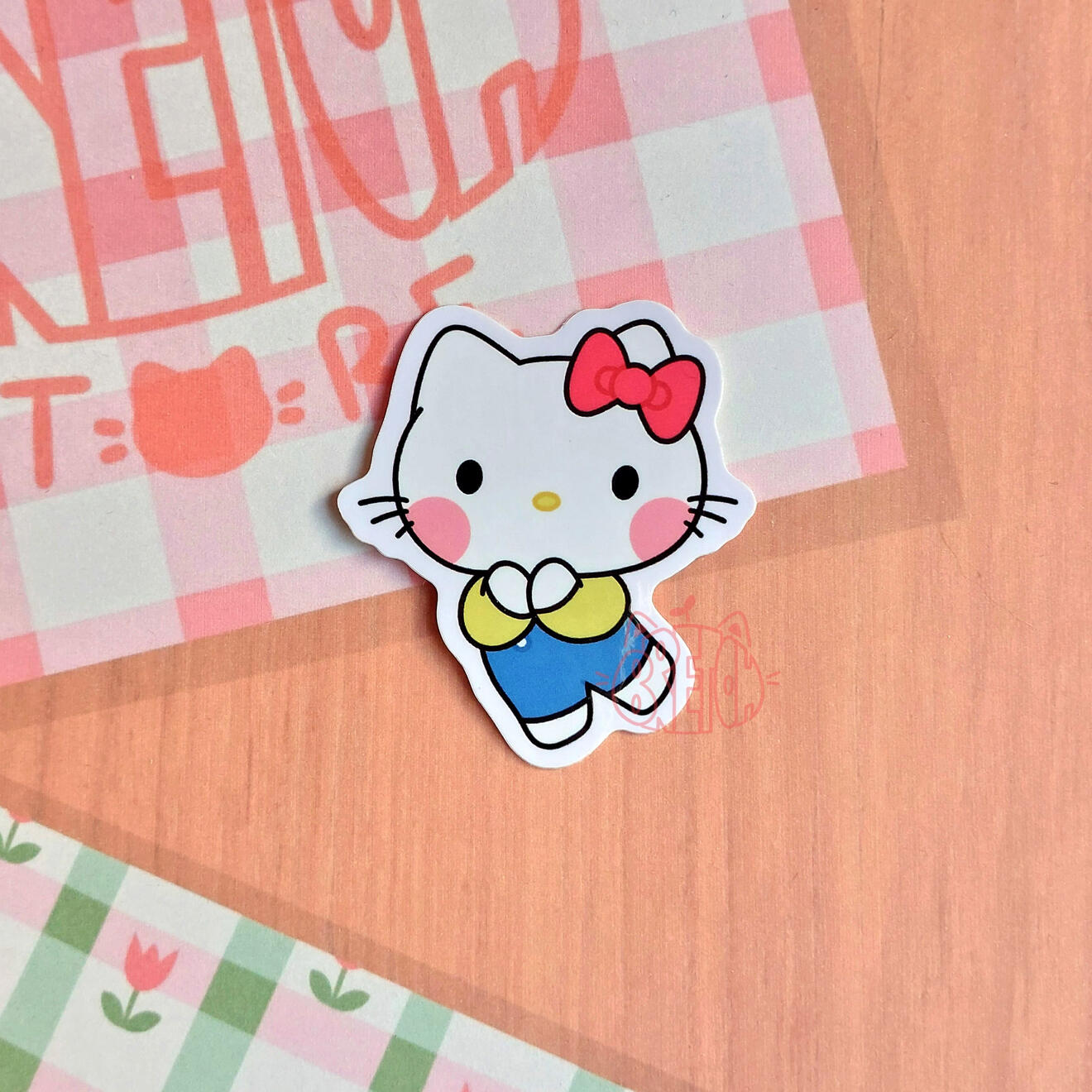 Hello Kitty - Pegatina 5cm - 1€