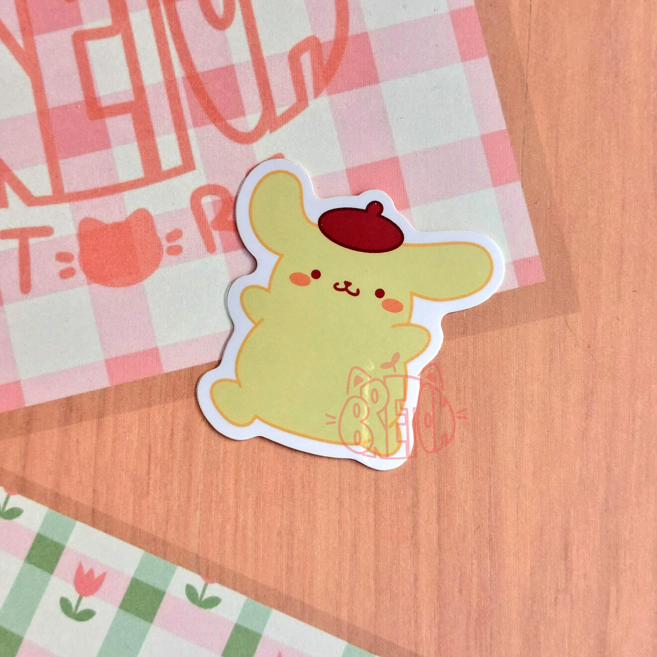 Pompompurin - Pegatina 5cm - 1€