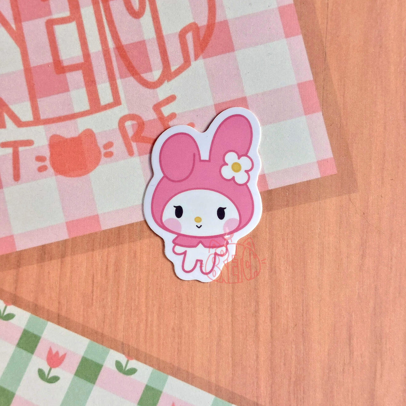 My Melody - Pegatina 5cm - 1€