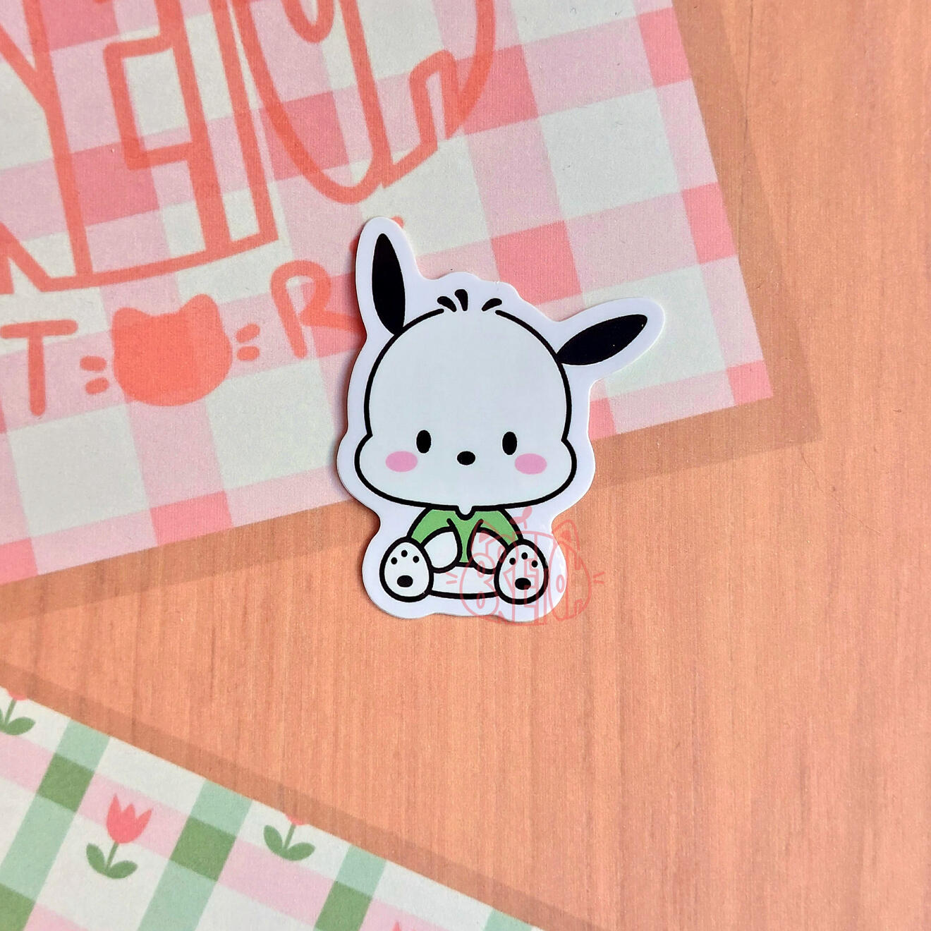 Pochacco - Pegatina 5cm - 1€