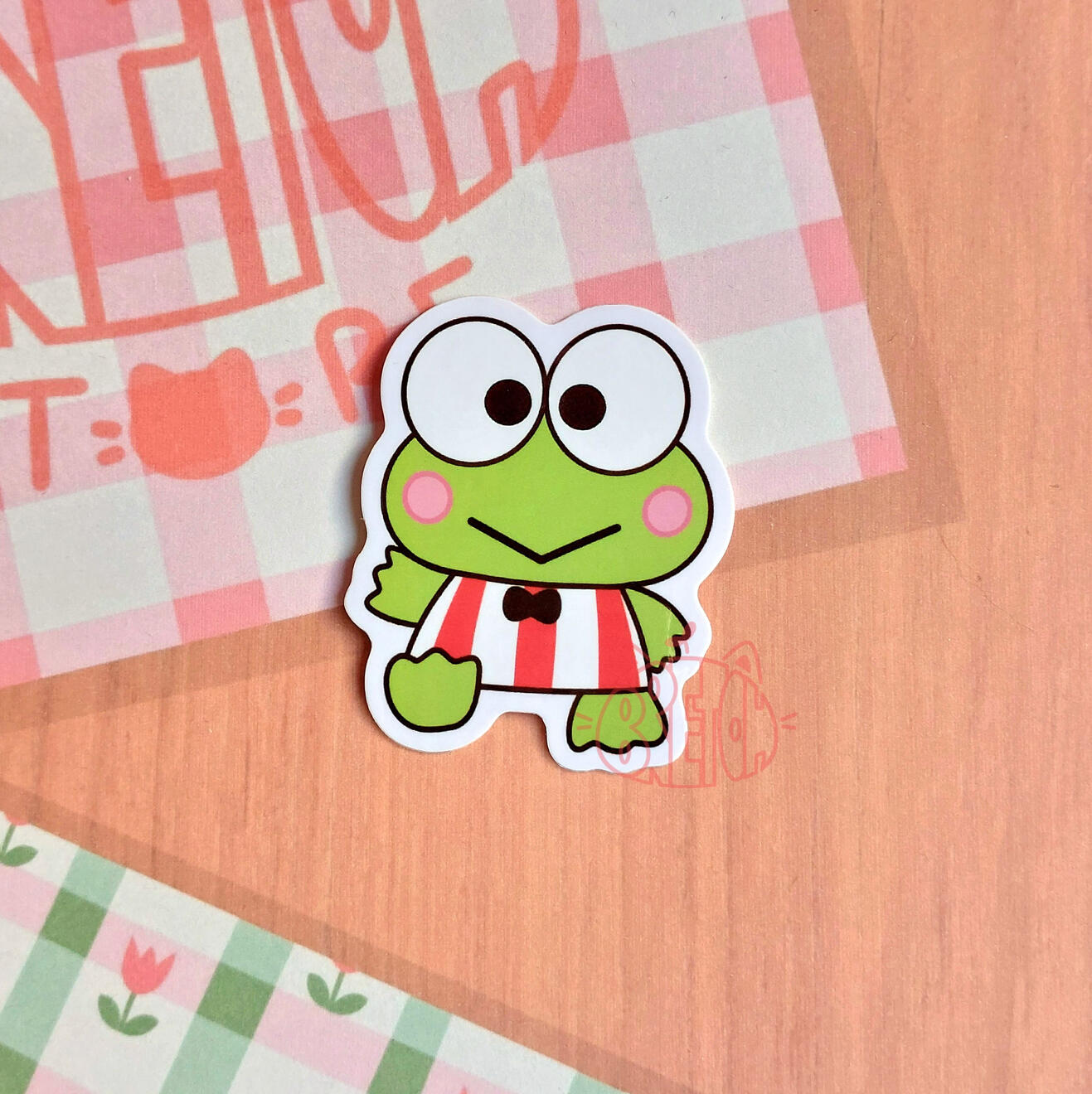 Keroppi - Pegatina 5cm - 1€