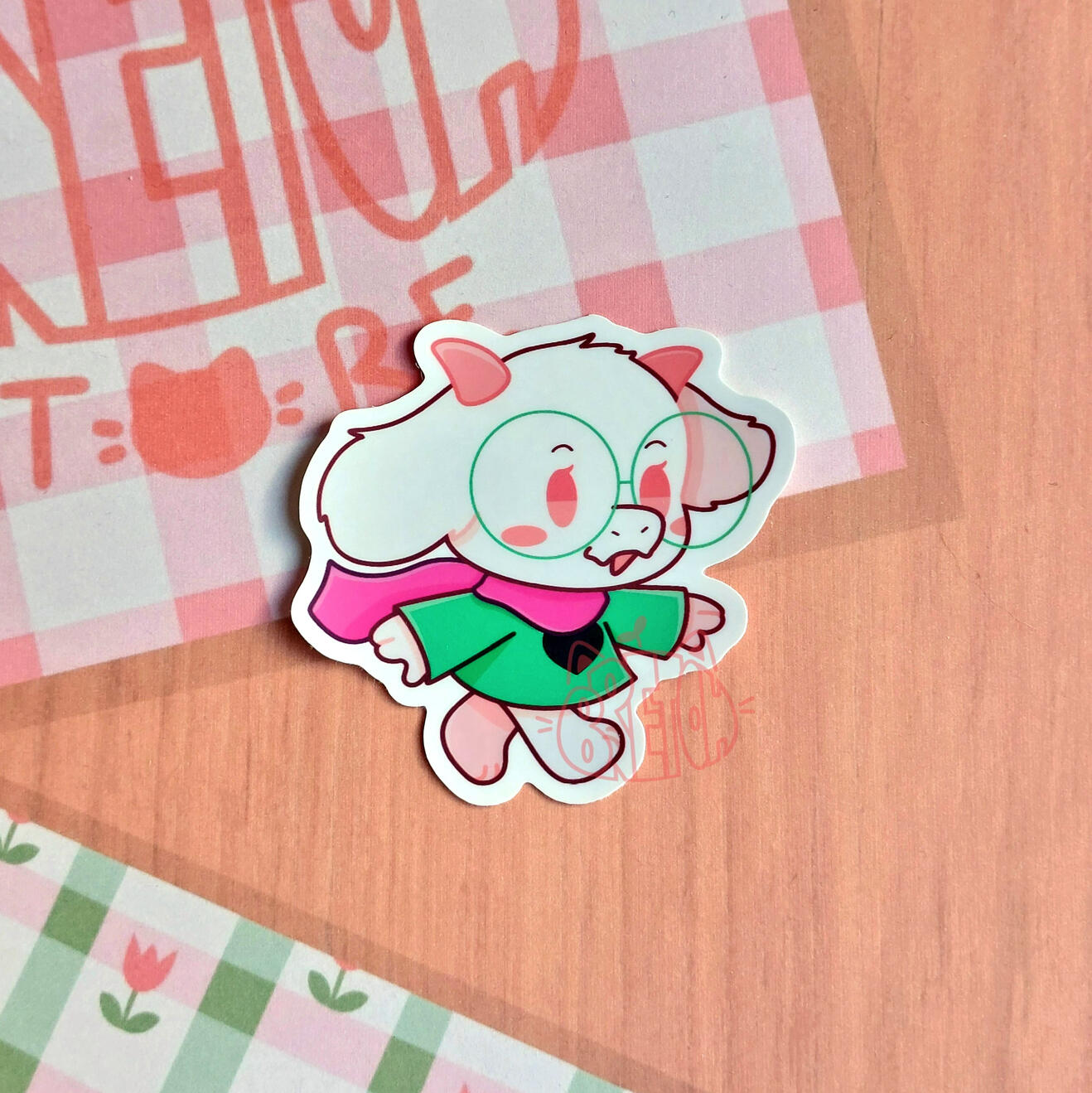 Ralsei - Pegatina 5cm - 1€