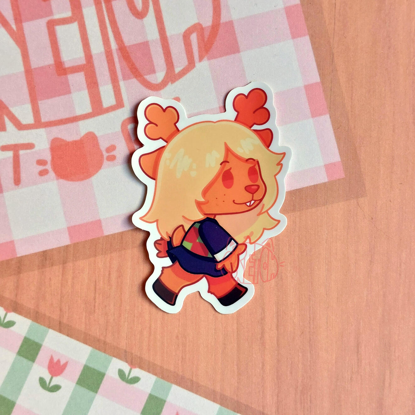 Noelle - Pegatina 6,5cm - 1€